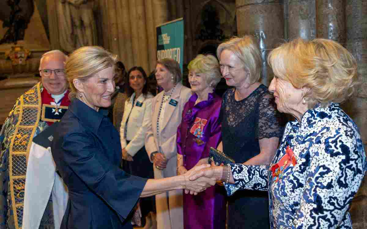 Duchess of Edinburgh attends service for Florence Nightingale